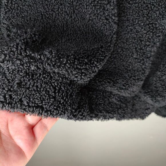 Michael Stars Black Teddy Bomber Jacket - Picture 6 of 9